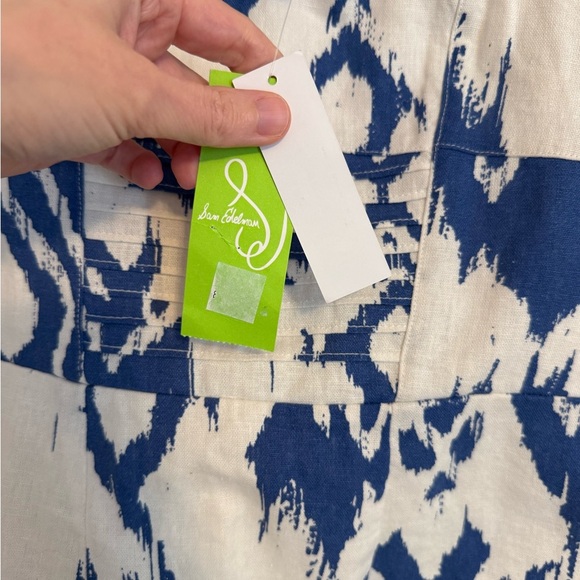 SAM EDELMAN Tinsely Pleated Mini Dress Size Small NWT - Picture 6 of 14